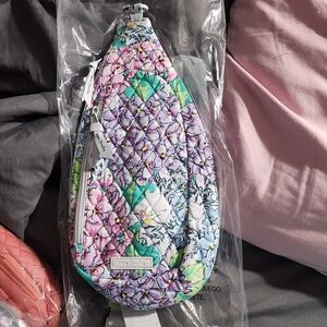 New Vera Bradley compact sling backpack